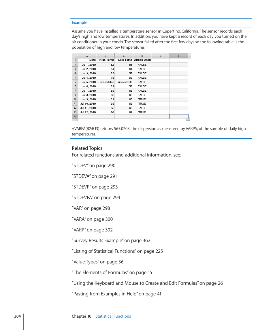 Apple iWork '09 User Manual | Page 304 / 372