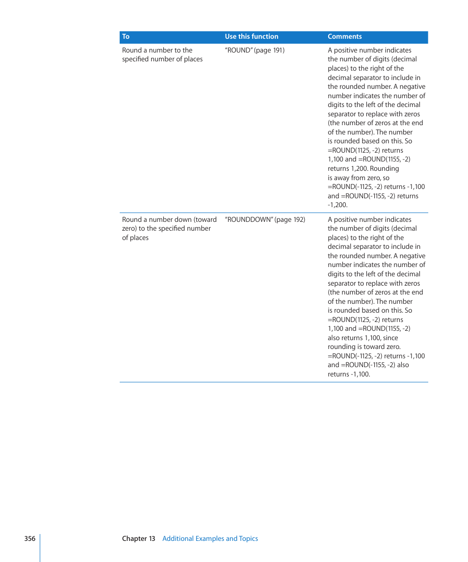 Apple iWork '09 User Manual | Page 356 / 372