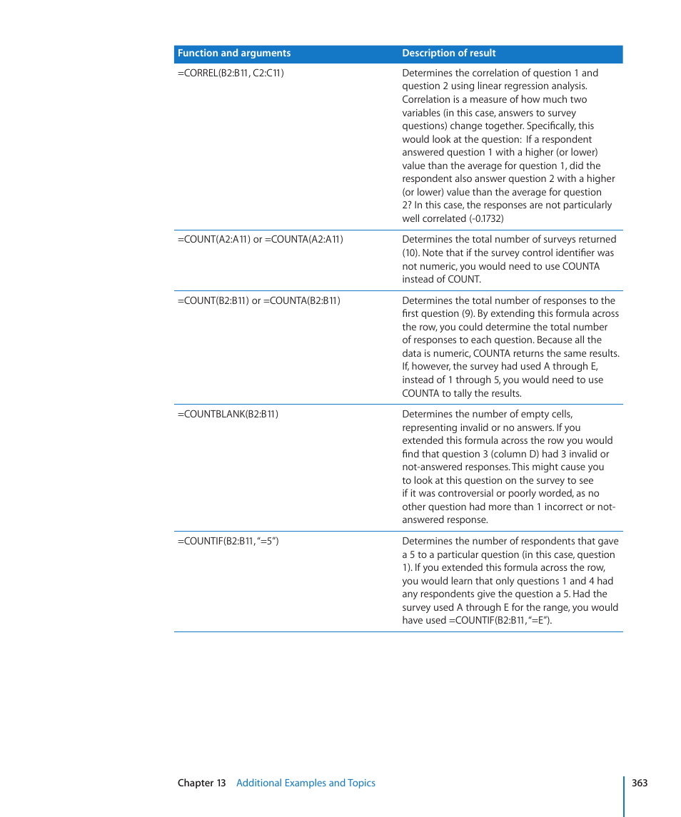Apple iWork '09 User Manual | Page 363 / 372