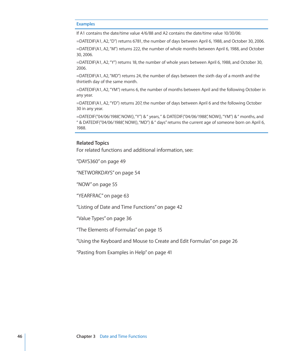 Apple iWork '09 User Manual | Page 46 / 372