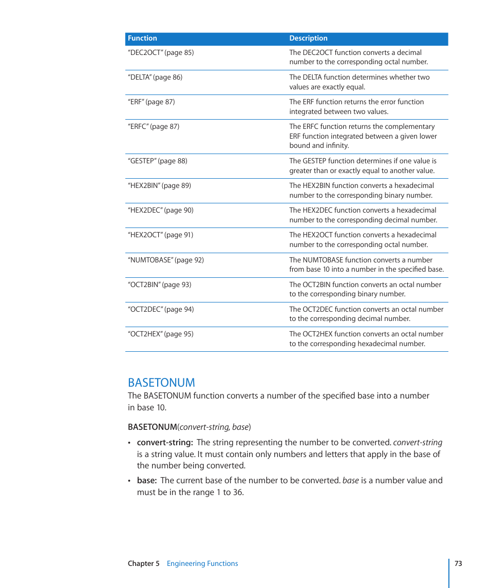 Basetonum, 73 basetonum | Apple iWork '09 User Manual | Page 73 / 372