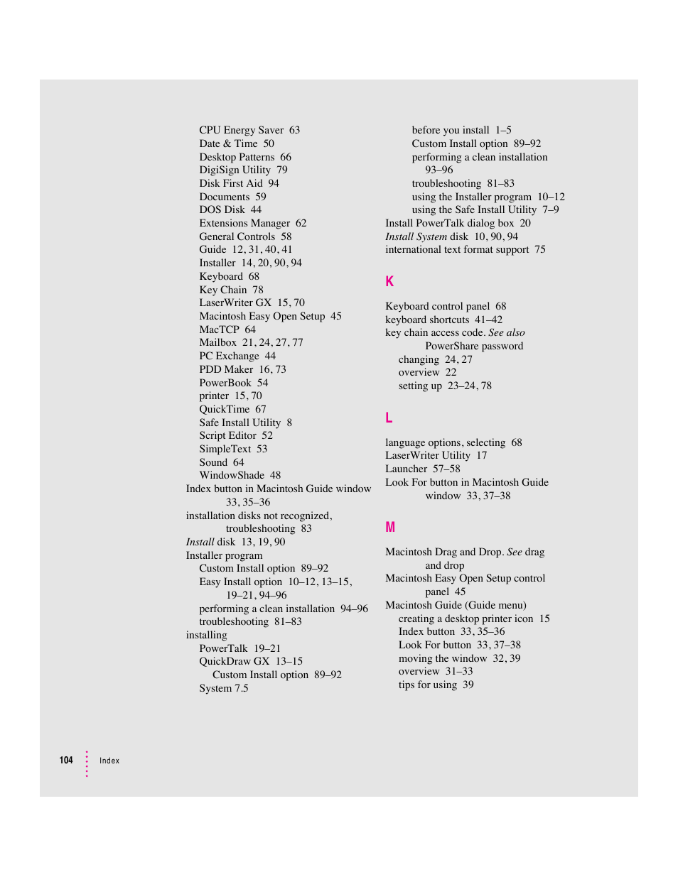 Apple Macintosh System 7.5 User Manual | Page 108 / 114