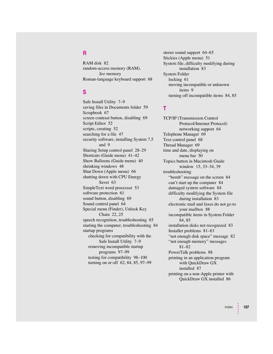 Apple Macintosh System 7.5 User Manual | Page 111 / 114