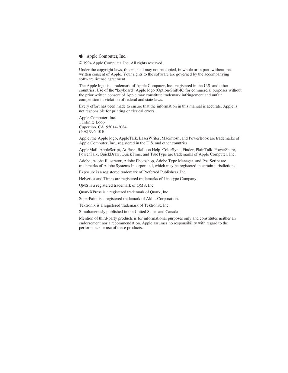 Apple Macintosh System 7.5 User Manual | Page 2 / 114