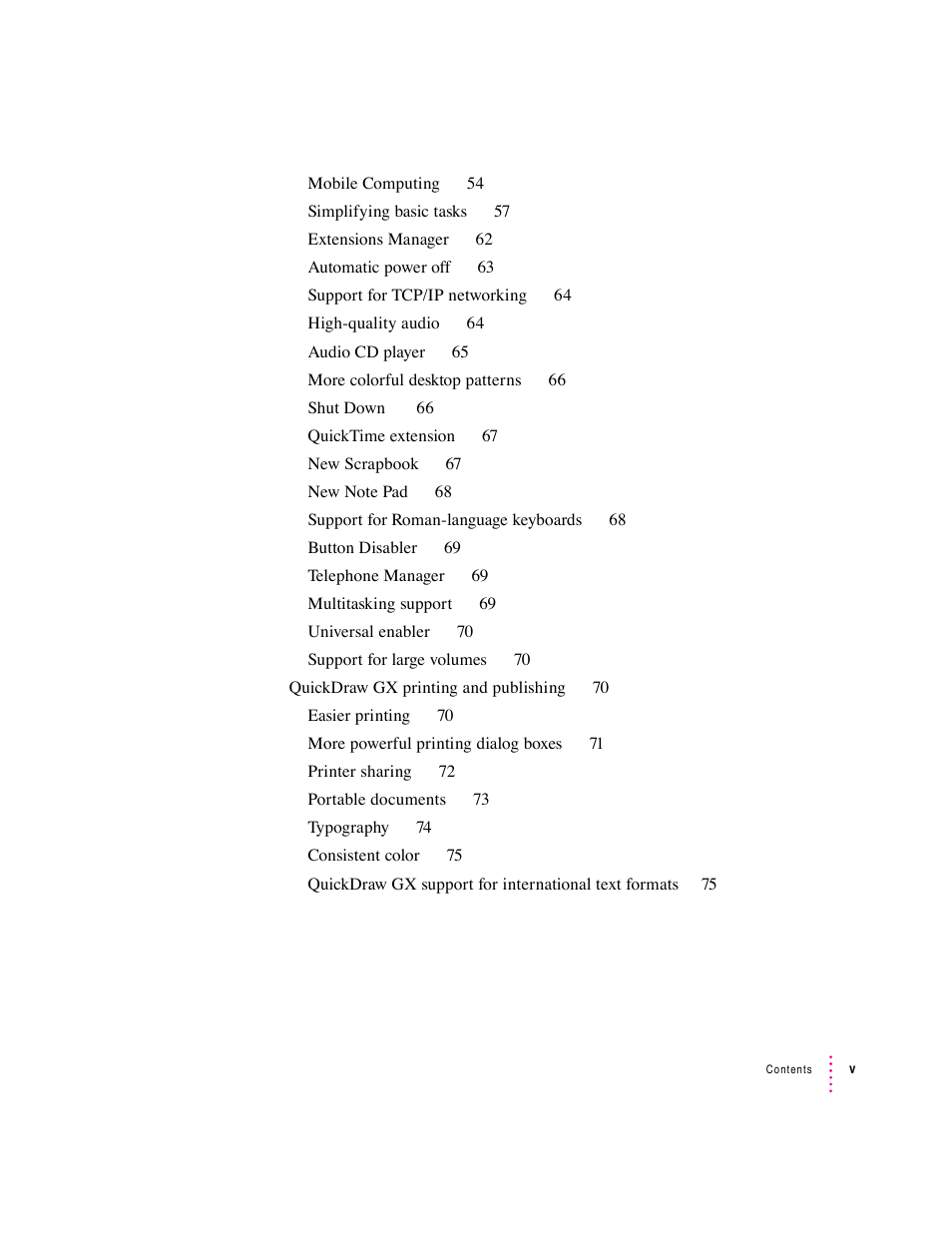 Apple Macintosh System 7.5 User Manual | Page 5 / 114