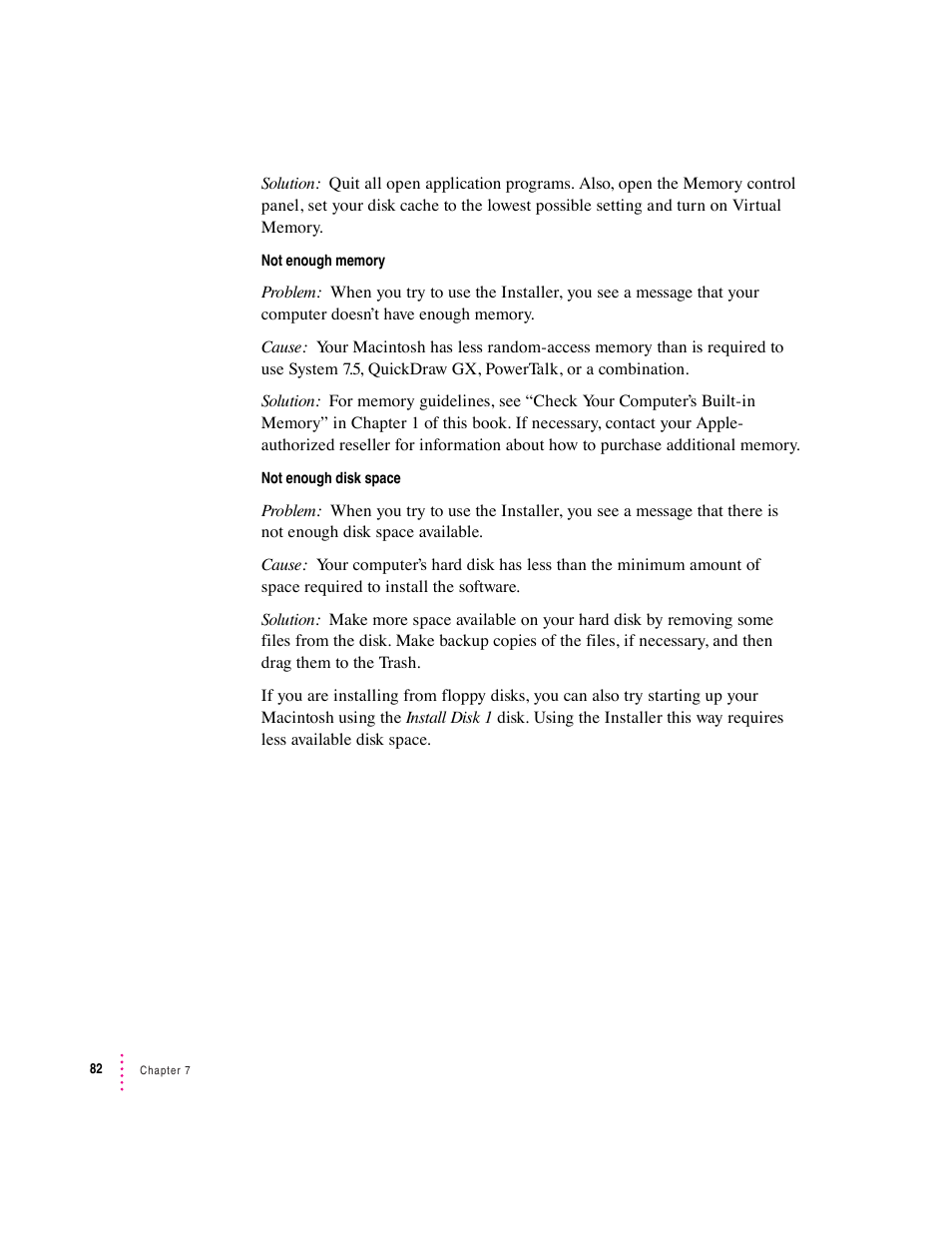 Apple Macintosh System 7.5 User Manual | Page 86 / 114