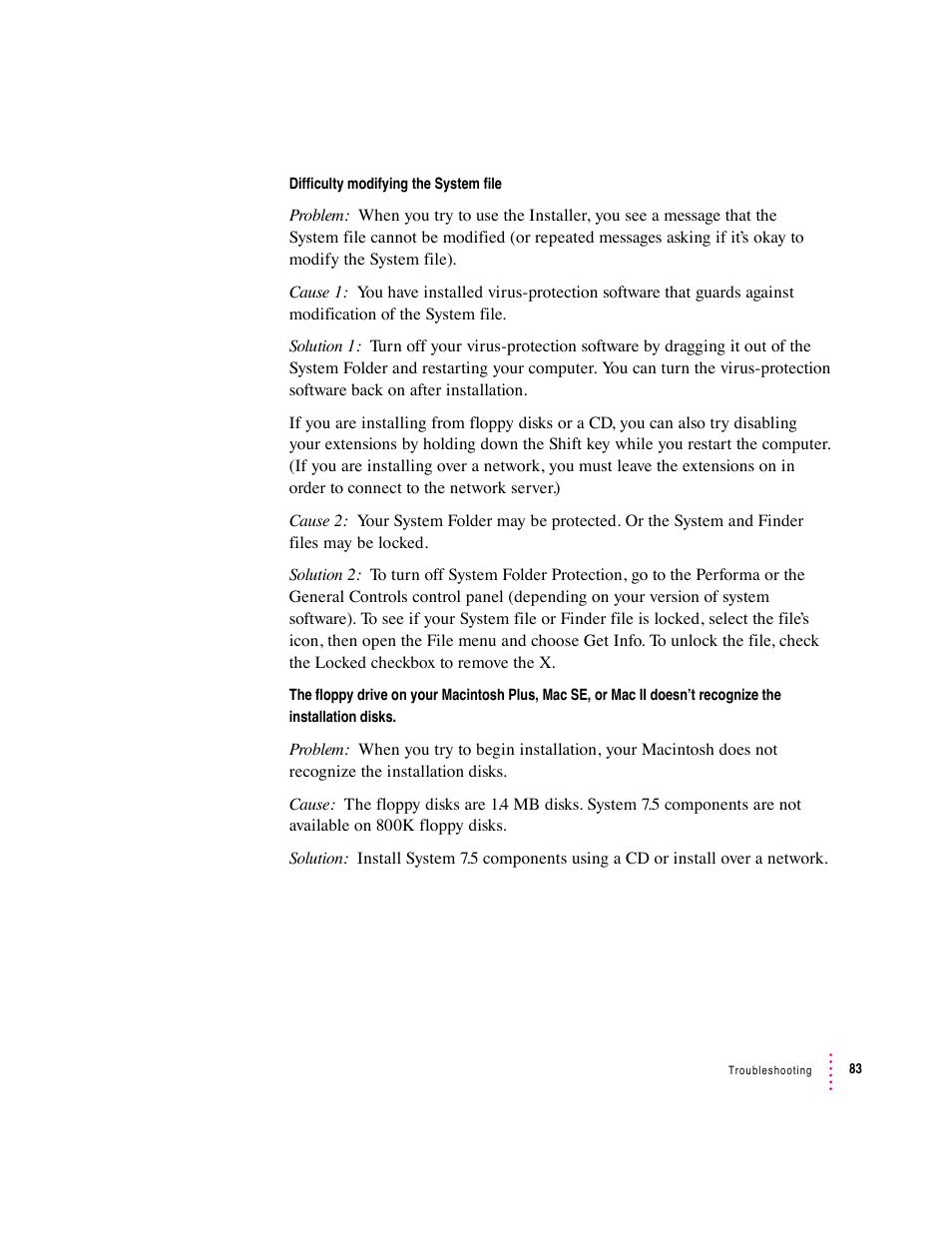 Apple Macintosh System 7.5 User Manual | Page 87 / 114