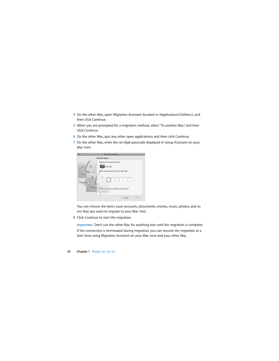 Apple Mac mini (Late 2009) User Manual | Page 20 / 76