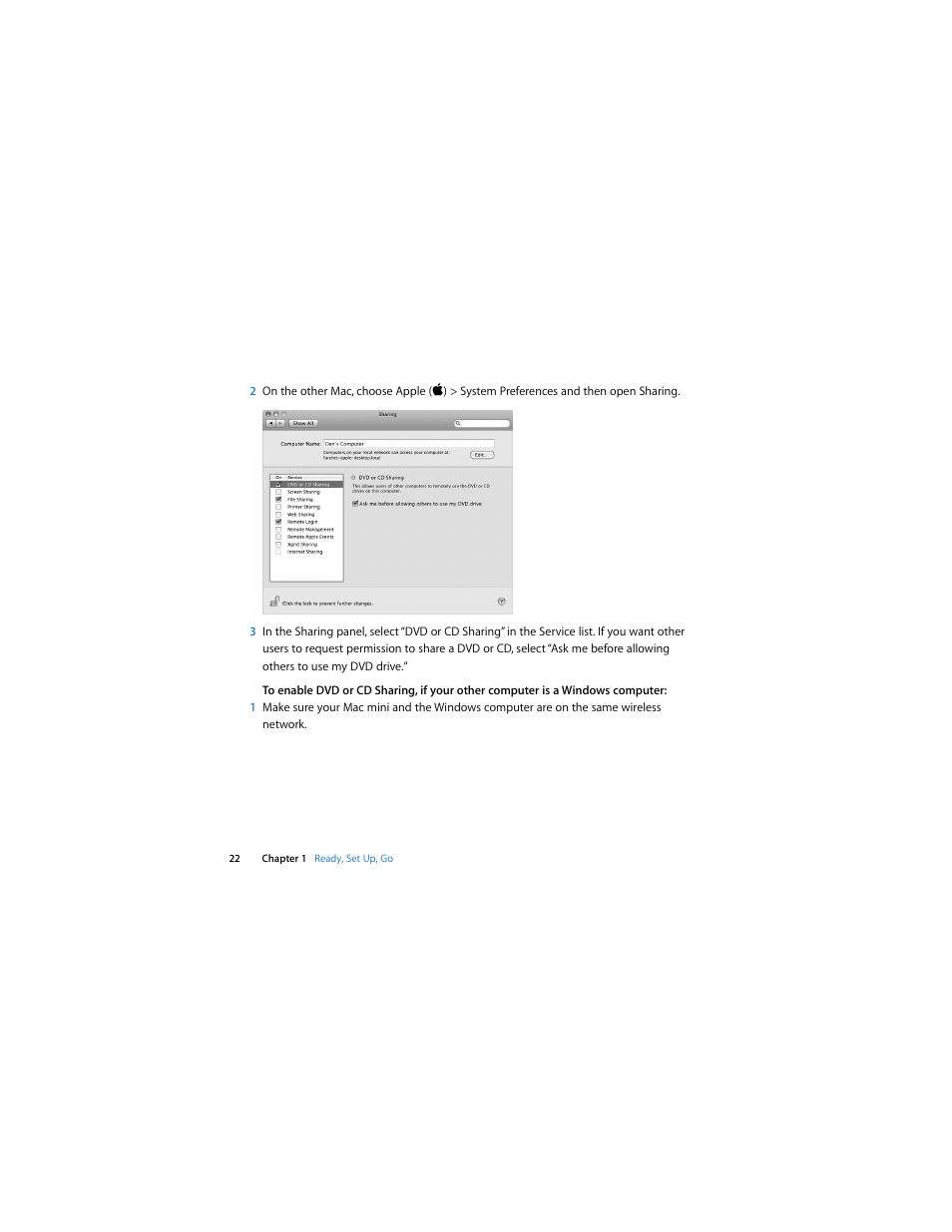 Apple Mac mini (Late 2009) User Manual | Page 22 / 76