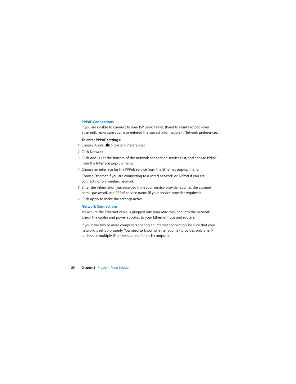 Apple Mac mini (Late 2009) User Manual | Page 50 / 76