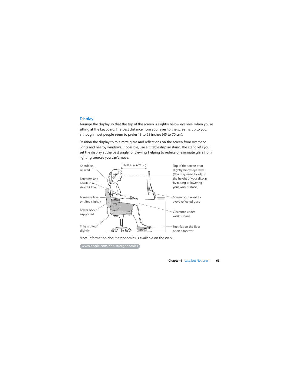 Display | Apple Mac mini (Late 2009) User Manual | Page 63 / 76