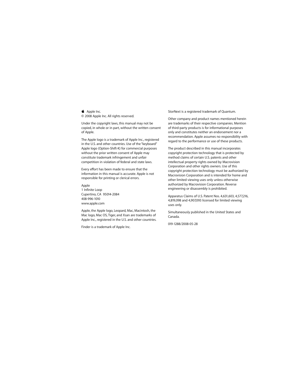 Apple Xsan 2 (Second Edition) User Manual | Page 2 / 11