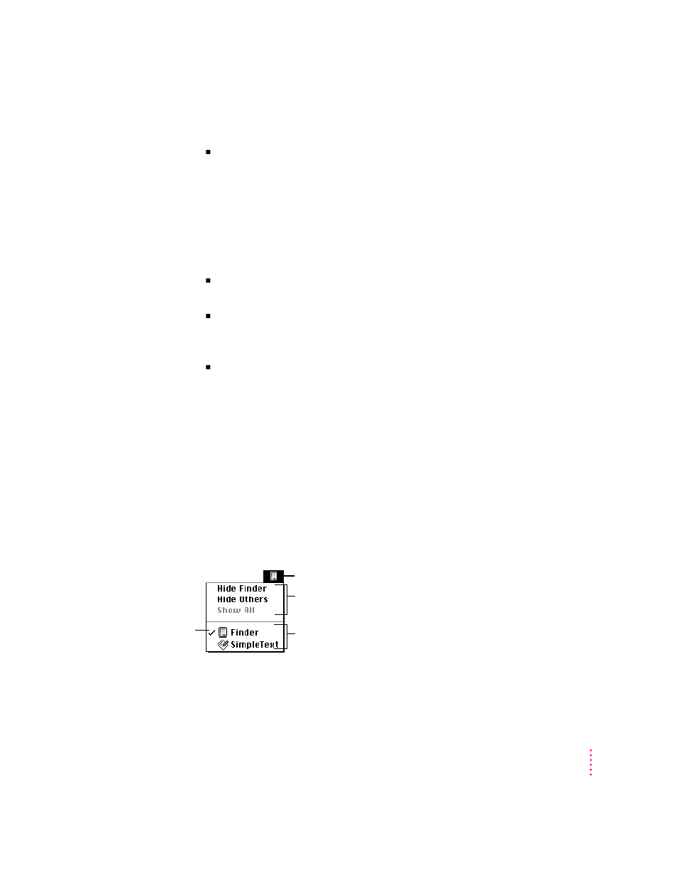 Working with several programs at a time | Apple Power Macintosh 9500 Series User Manual | Page 59 / 166