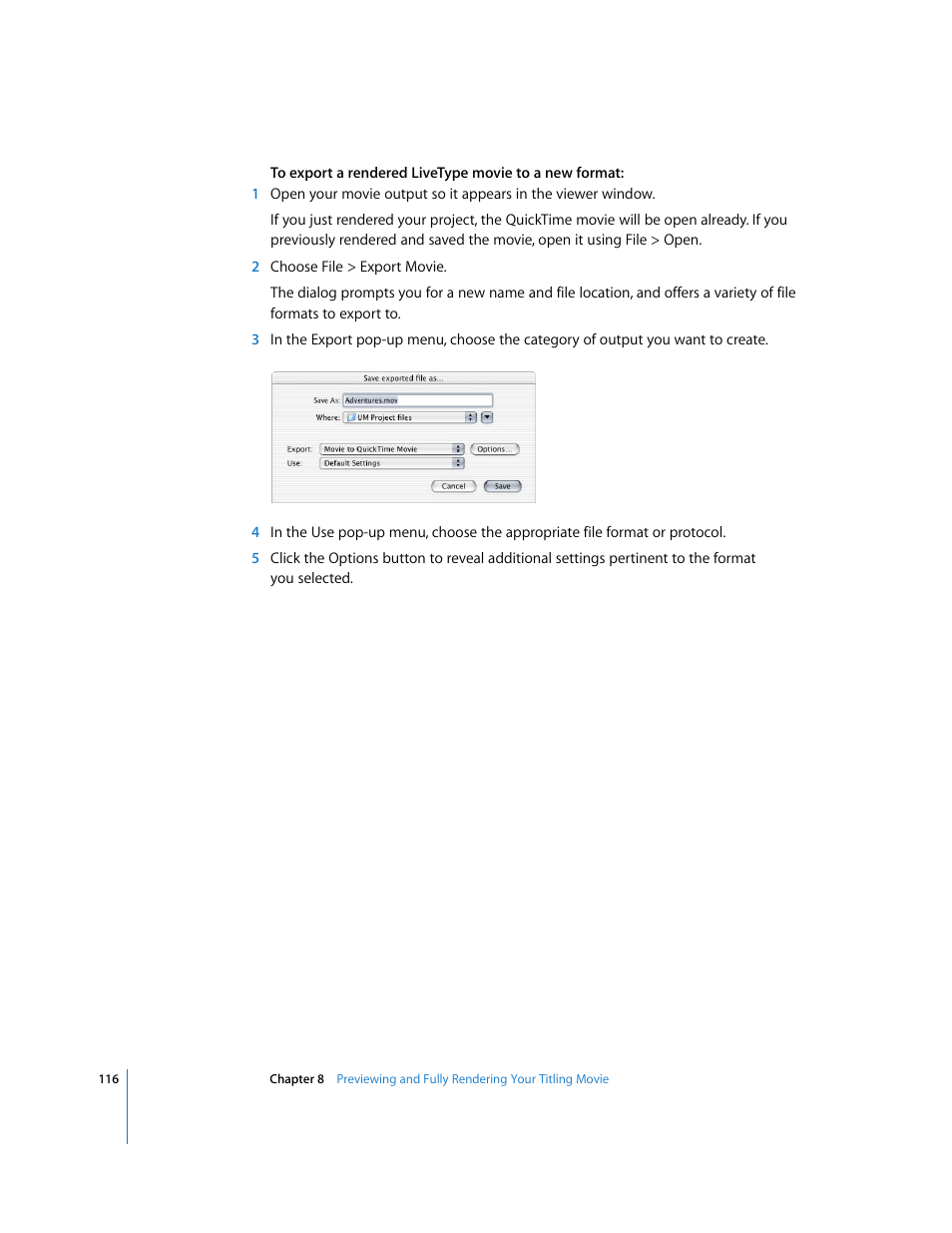 Apple LiveType 2 User Manual | Page 116 / 157