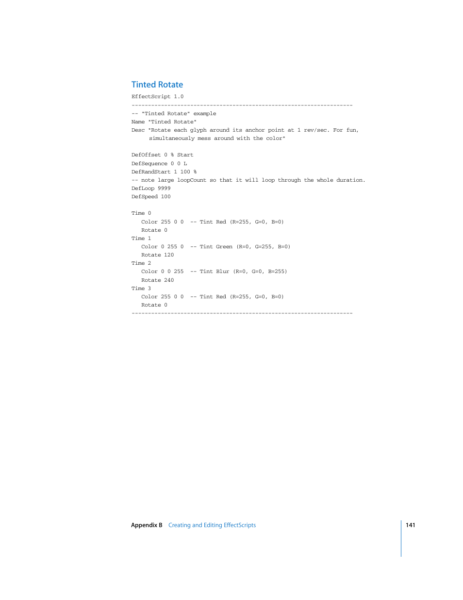 Tinted rotate | Apple LiveType 2 User Manual | Page 141 / 157