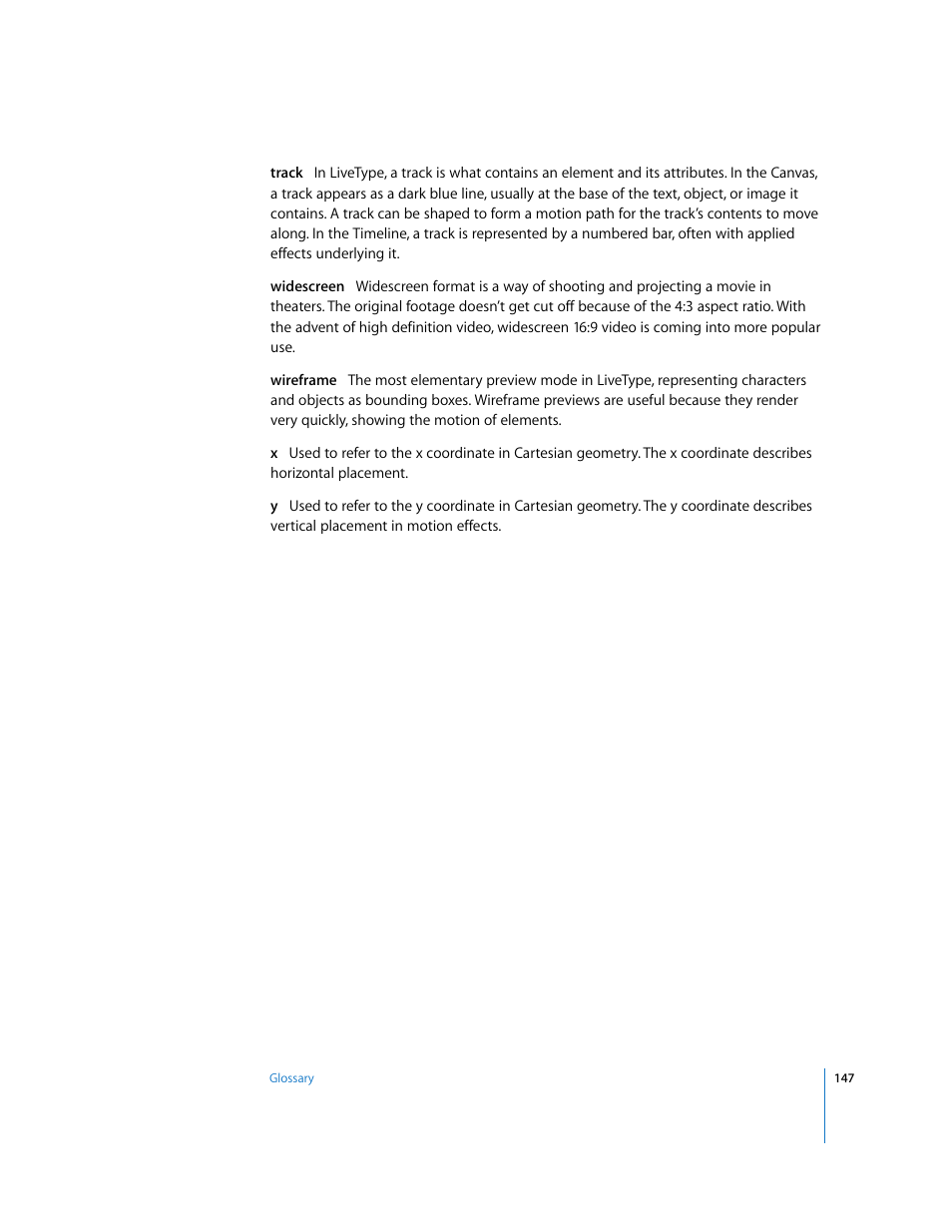 Apple LiveType 2 User Manual | Page 147 / 157