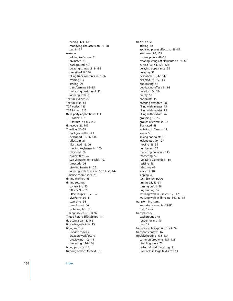 Apple LiveType 2 User Manual | Page 156 / 157