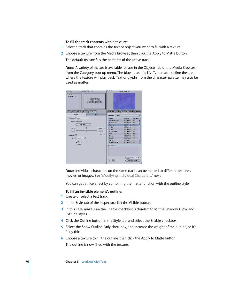 Apple LiveType 2 User Manual | Page 76 / 157
