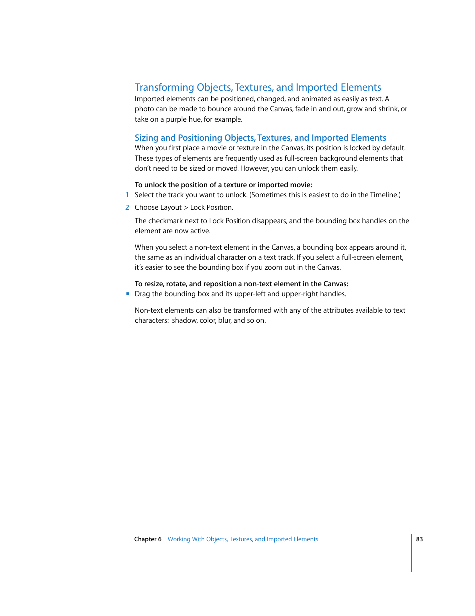 Apple LiveType 2 User Manual | Page 83 / 157