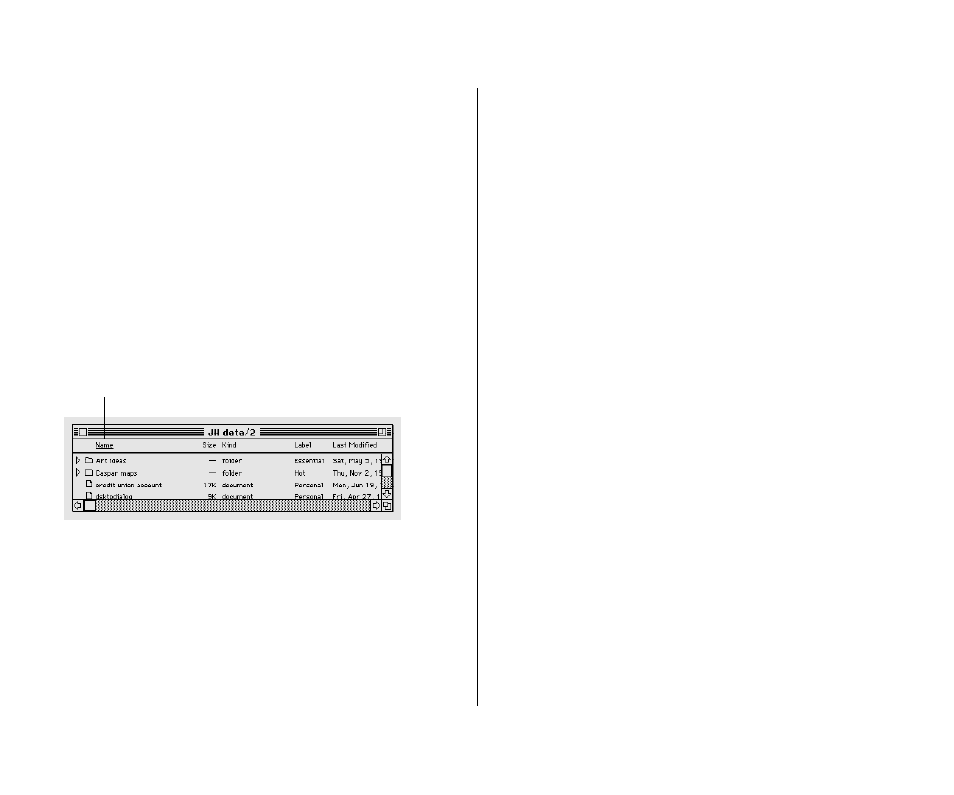 Using the view menu 136, Assigning a label to a file 136, Assigning a label to a file | Using the view menu | Apple Macintosh PowerBook 145 User Manual | Page 152 / 304