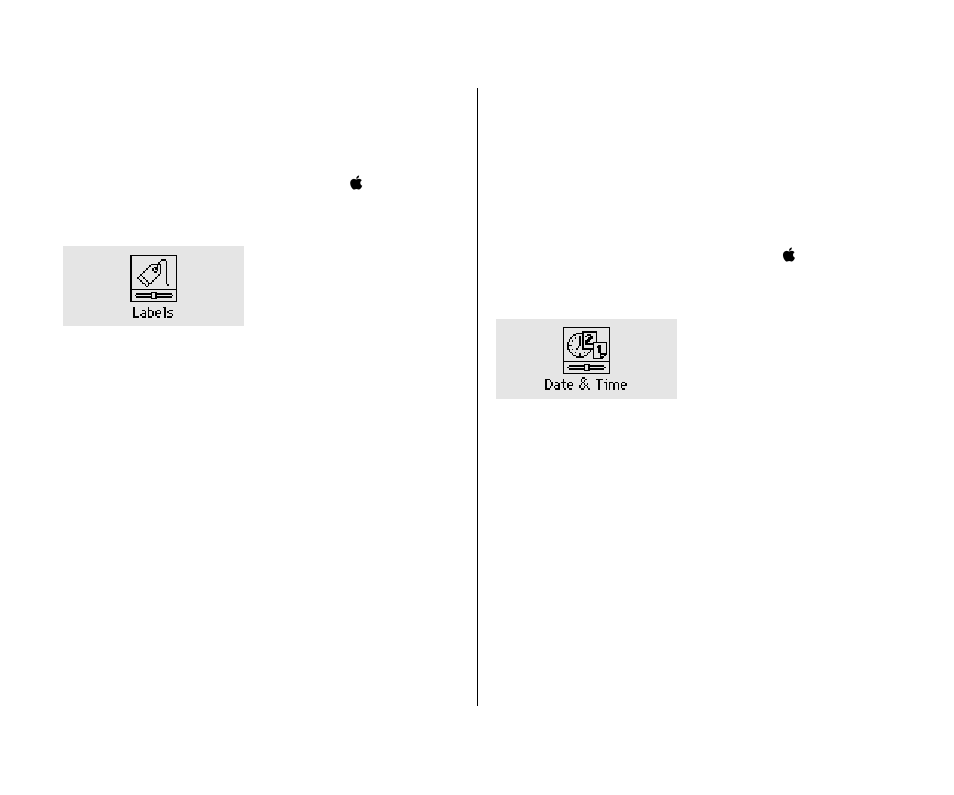 Changing the items in the label menu 142, Setting the time and date 142, Changing the items in the label menu | Setting the time and date | Apple Macintosh PowerBook 145 User Manual | Page 158 / 304