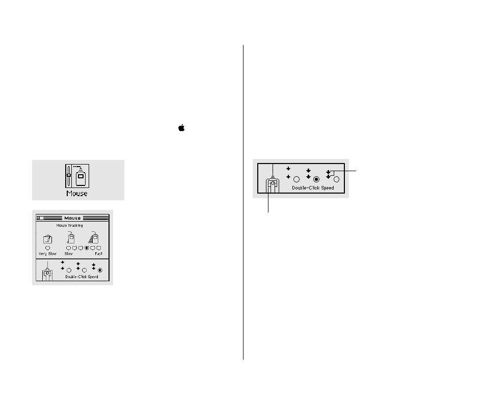 Adjusting the way the trackball or mouse works 148, Adjusting the way the trackball or mouse works | Apple Macintosh PowerBook 145 User Manual | Page 164 / 304