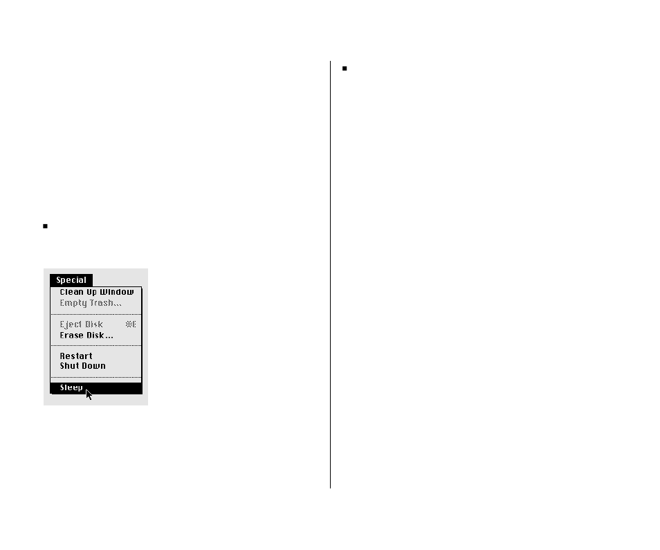 Sleep 18, Sleep | Apple Macintosh PowerBook 145 User Manual | Page 34 / 304