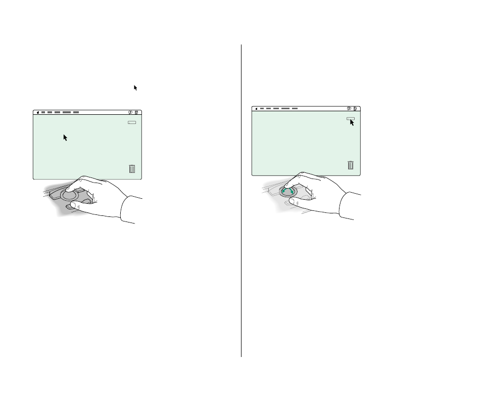 Use the trackball 32, Point 32, Use the trackball | Point | Apple Macintosh PowerBook 145 User Manual | Page 48 / 304