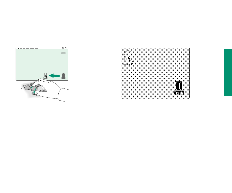 Drag 35, Drag | Apple Macintosh PowerBook 145 User Manual | Page 51 / 304