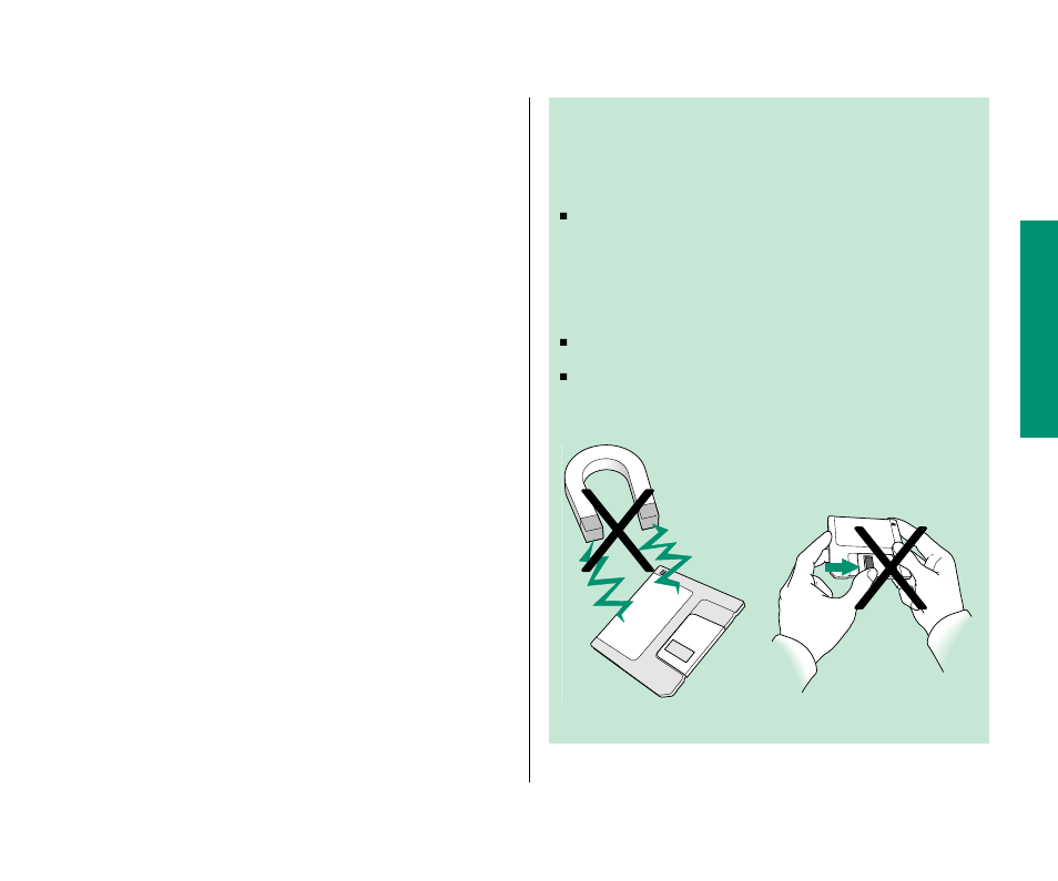Taking care of floppy disks 75, Taking care of floppy disks | Apple Macintosh PowerBook 145 User Manual | Page 91 / 304