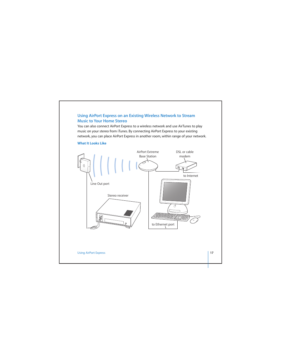 Apple AirPort Express v4.2 User Manual | Page 17 / 48