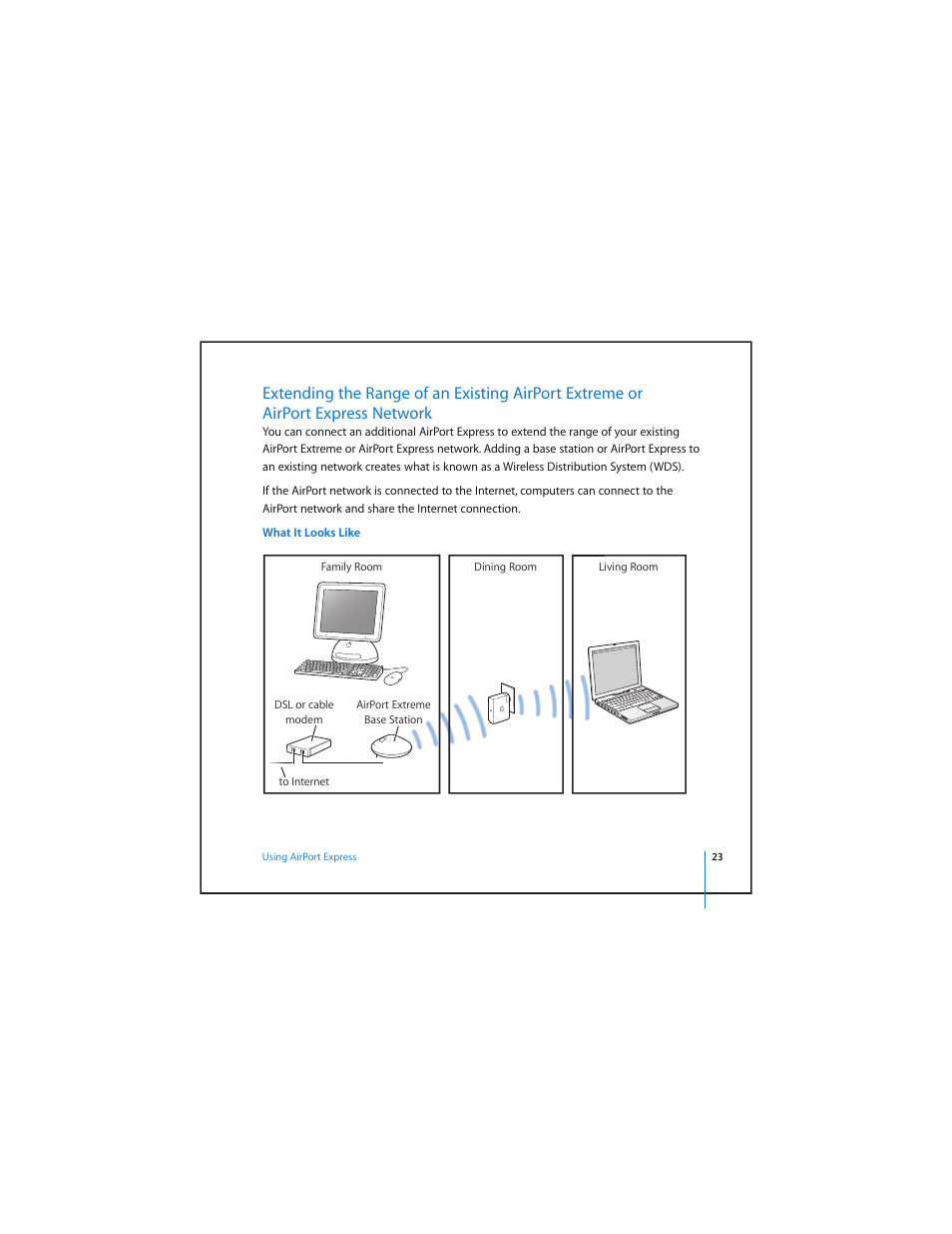 Apple AirPort Express v4.2 User Manual | Page 23 / 48