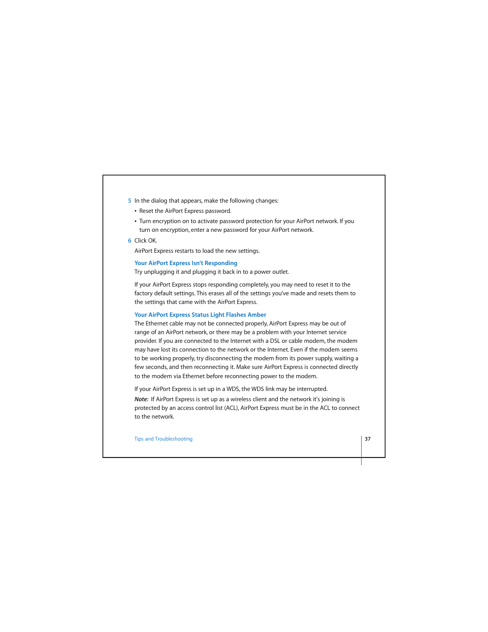 Apple AirPort Express v4.2 User Manual | Page 37 / 48