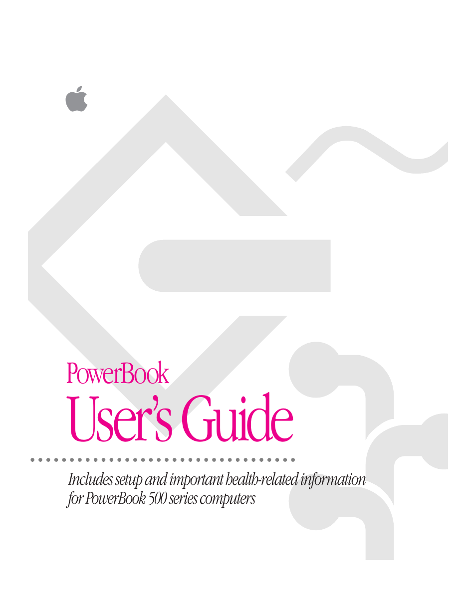 Apple PowerBook (500 Series) User Manual | 78 pages