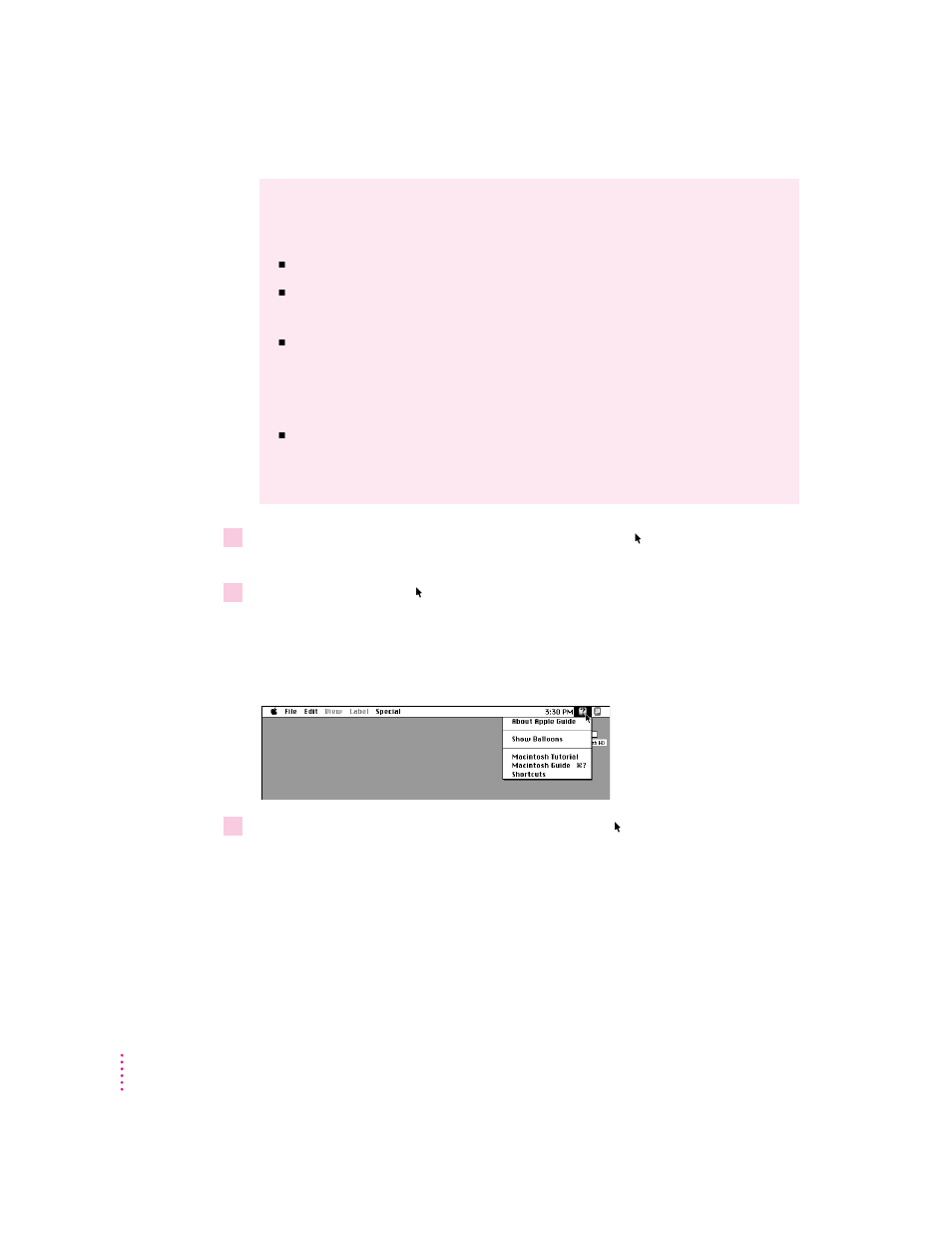 Tips for using the trackpad | Apple PowerBook (500 Series) User Manual | Page 16 / 78