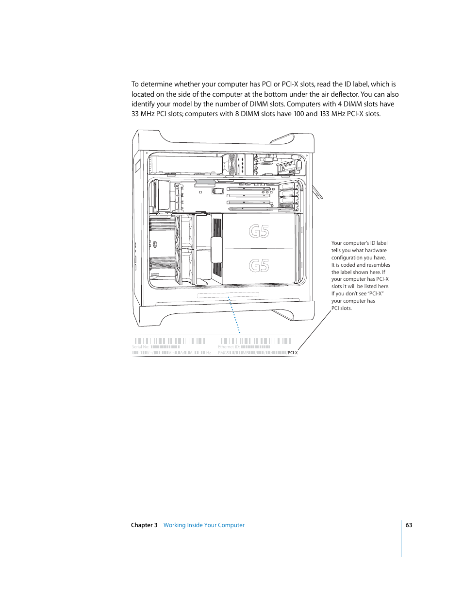 Apple Power Mac G5 User Manual | Page 63 / 112