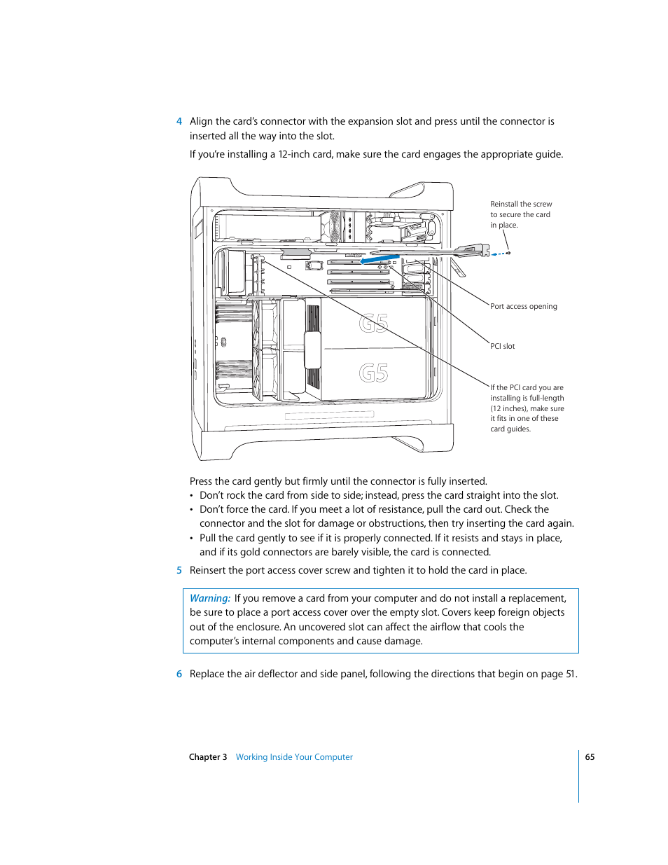 Apple Power Mac G5 User Manual | Page 65 / 112