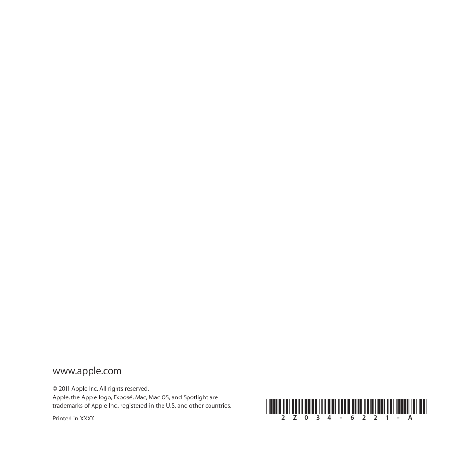 Apple Mouse User Manual | Page 56 / 56