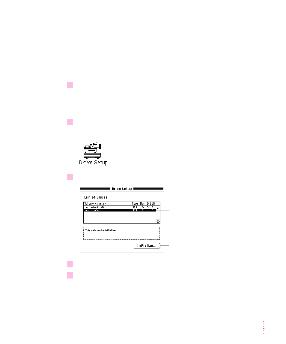 How to initialize a hard disk | Apple Power Macintosh 8500/120 Series User Manual | Page 123 / 184