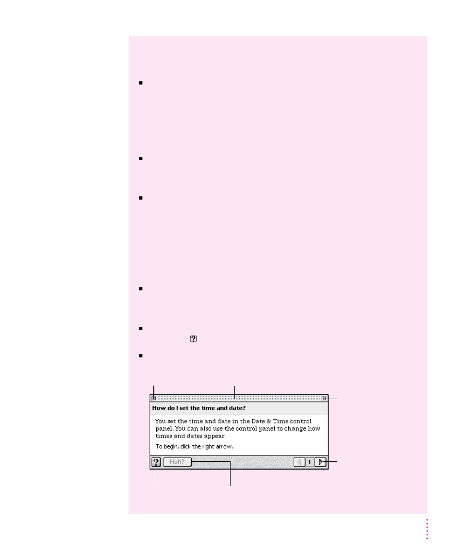 Tips for using macintosh guide | Apple Power Macintosh 8500/120 Series User Manual | Page 47 / 184