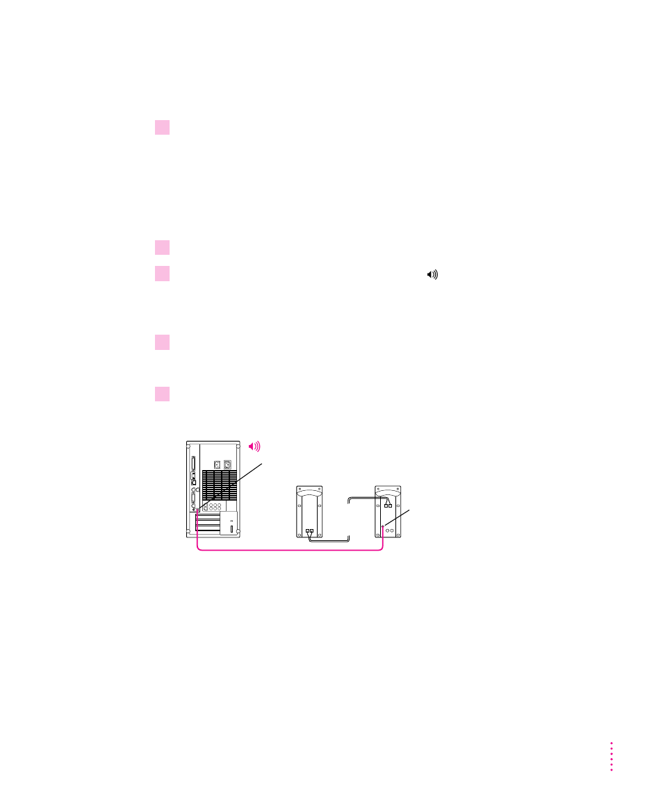 Connecting external stereo speakers | Apple Power Macintosh 8500/120 Series User Manual | Page 59 / 184