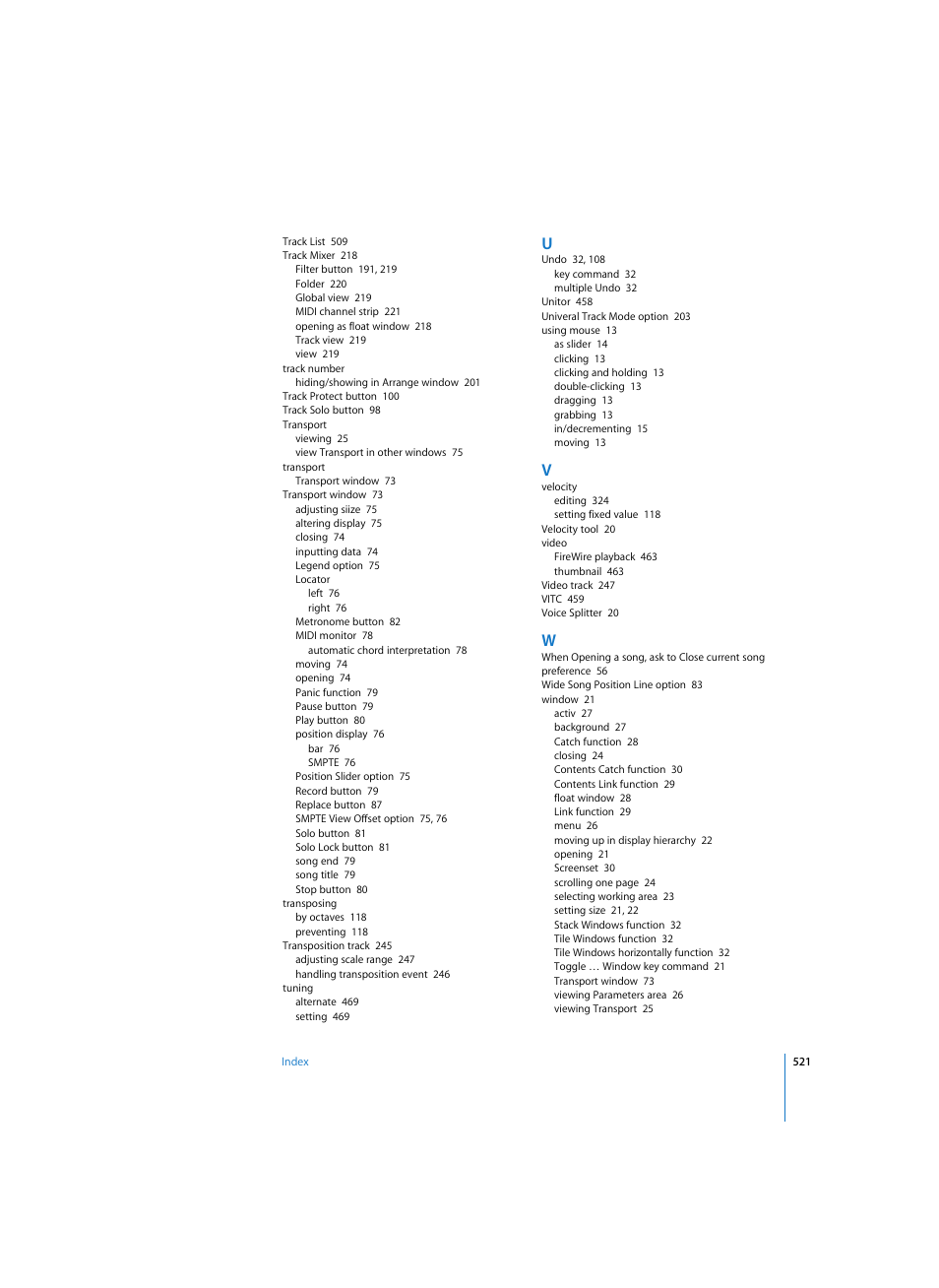 Apple Logic Express 7 User Manual | Page 521 / 522