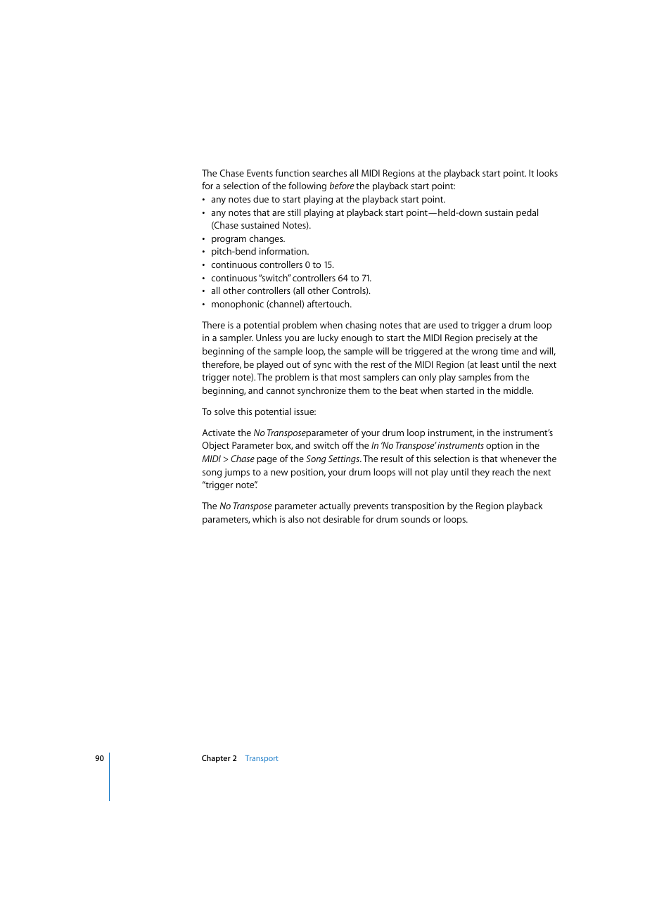 Apple Logic Express 7 User Manual | Page 90 / 522