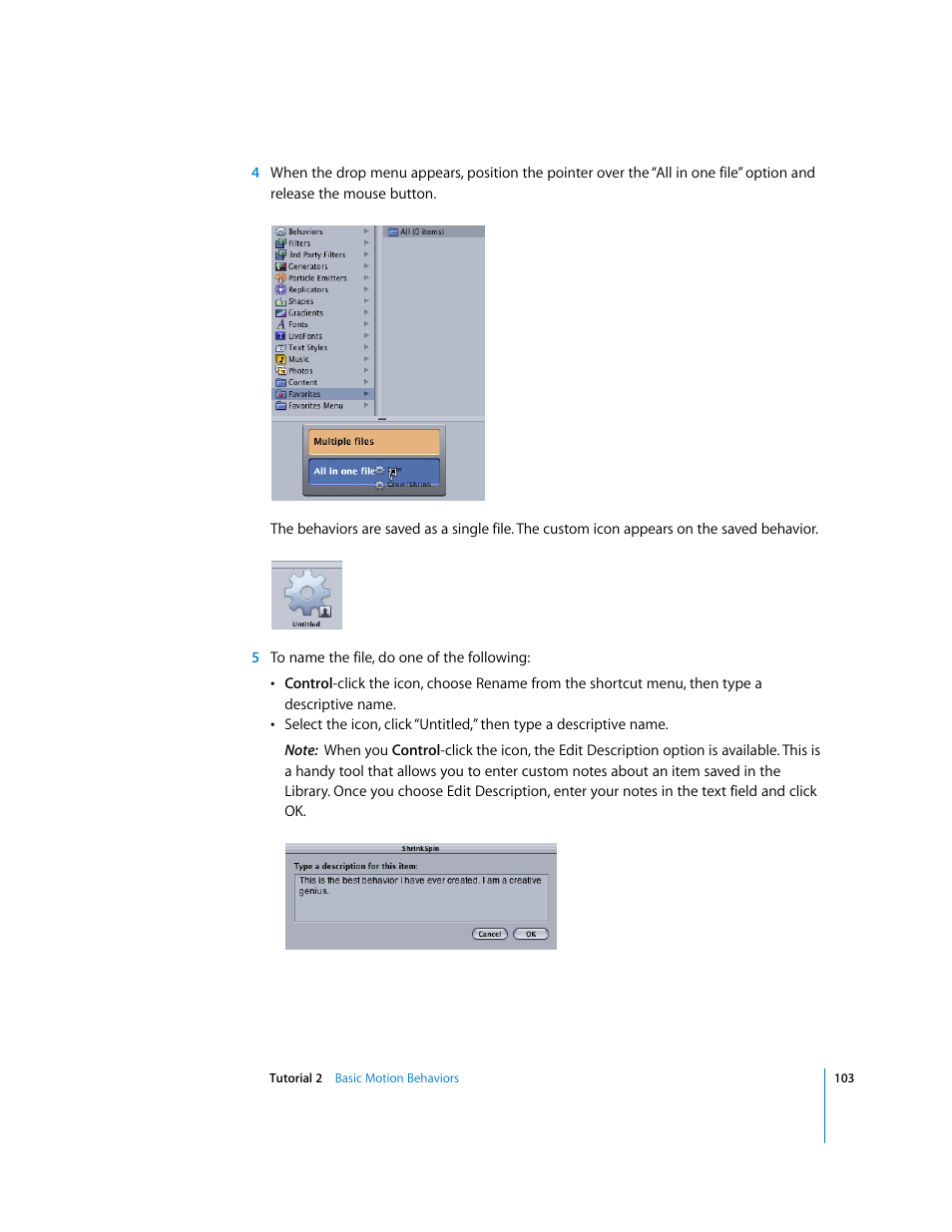 Apple Motion 2 Tutorials User Manual | Page 103 / 235
