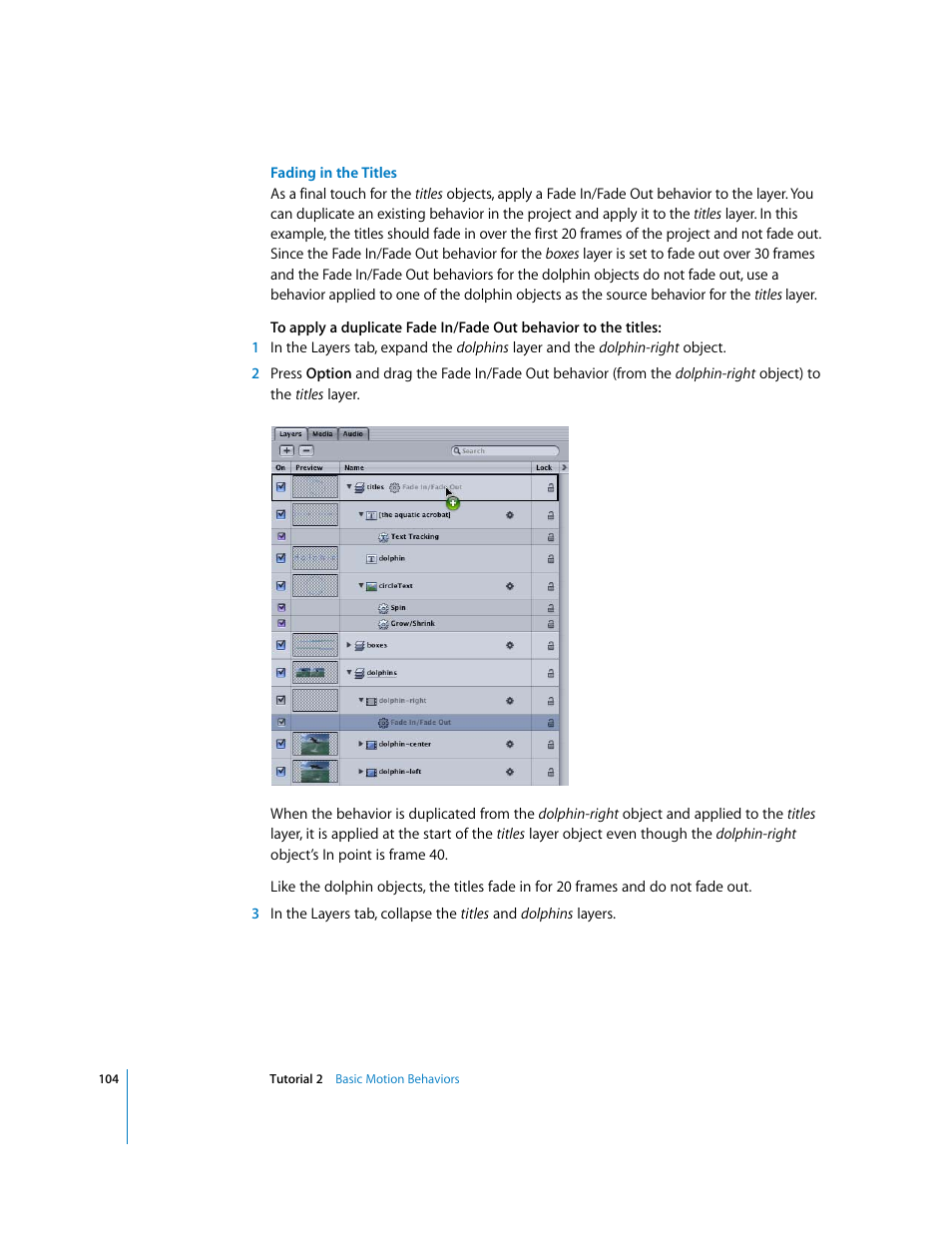 Apple Motion 2 Tutorials User Manual | Page 104 / 235