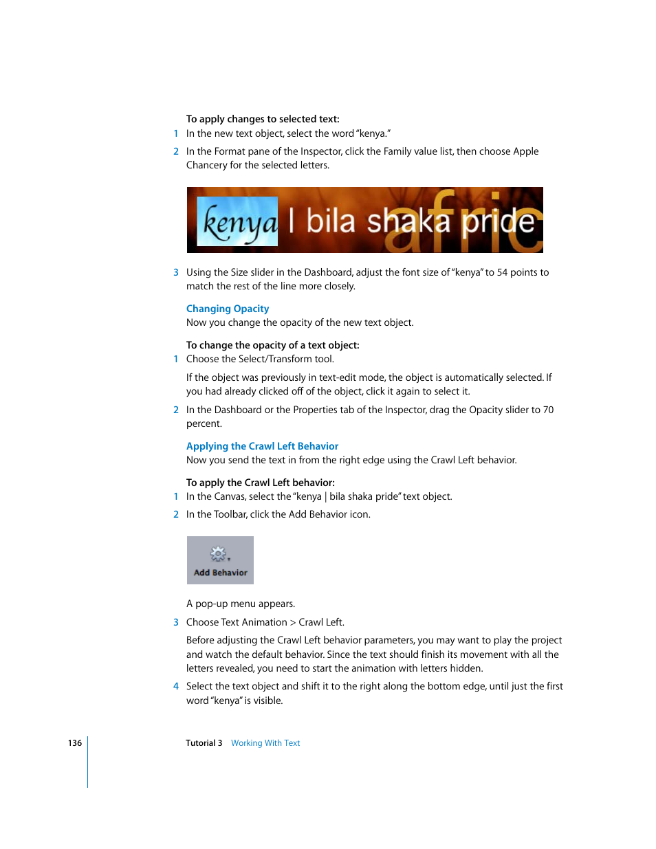 Apple Motion 2 Tutorials User Manual | Page 136 / 235