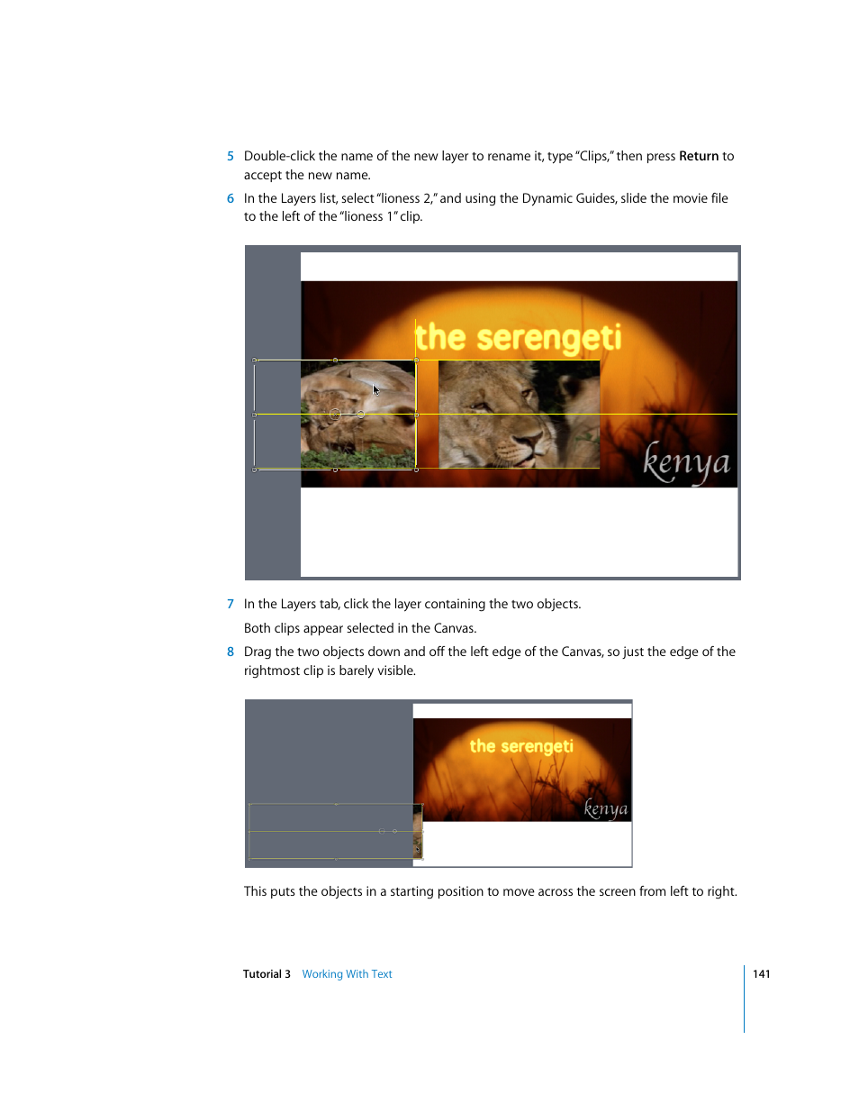 Apple Motion 2 Tutorials User Manual | Page 141 / 235