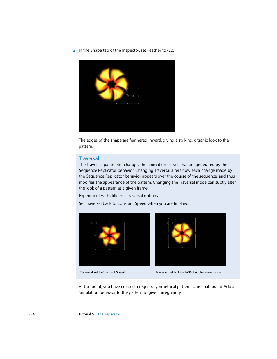 Traversal | Apple Motion 2 Tutorials User Manual | Page 234 / 235