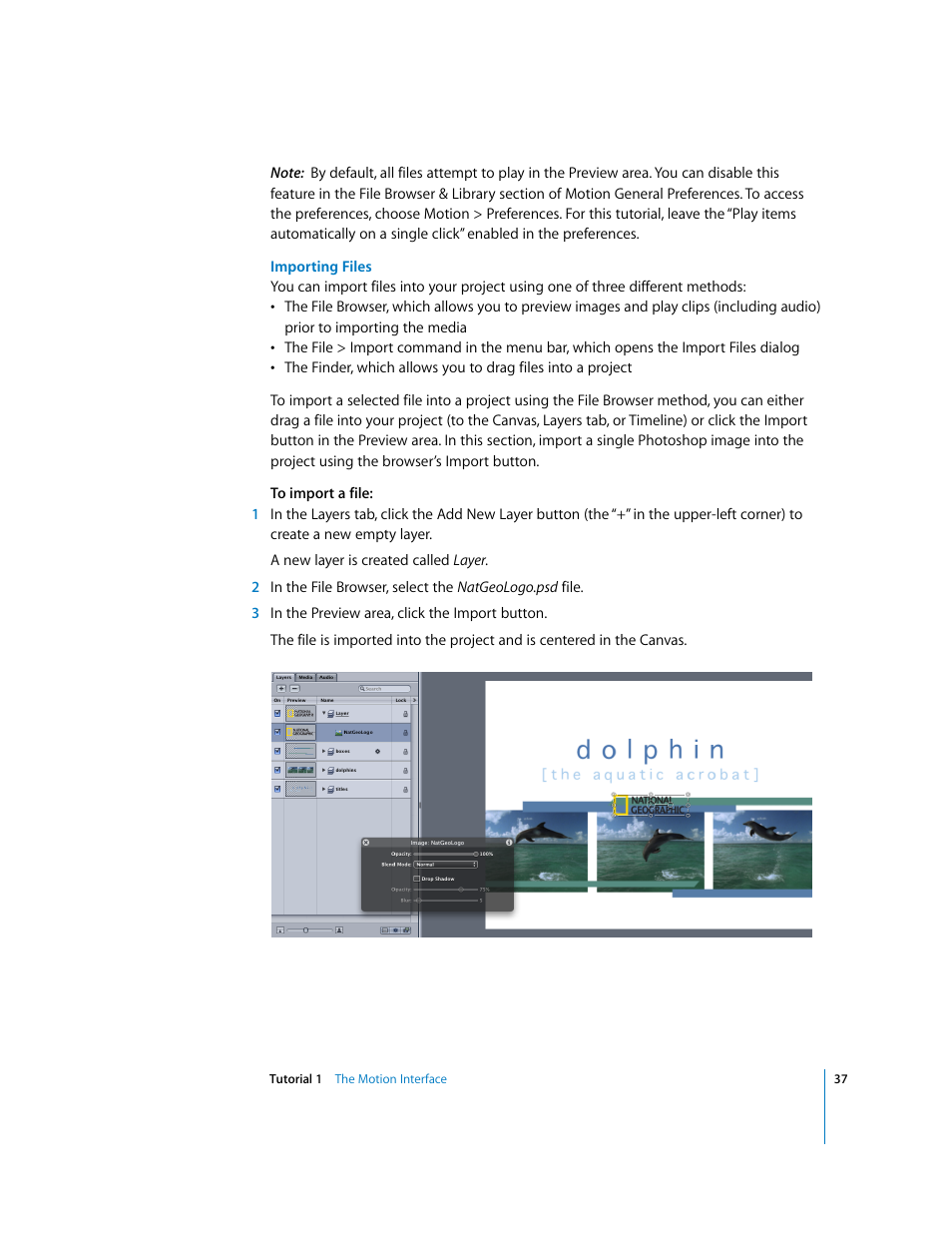 Apple Motion 2 Tutorials User Manual | Page 37 / 235