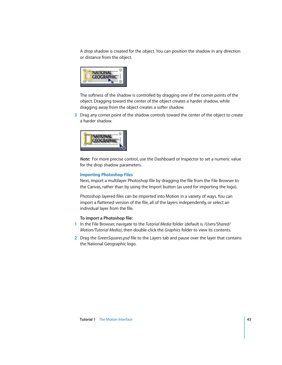 Apple Motion 2 Tutorials User Manual | Page 43 / 235